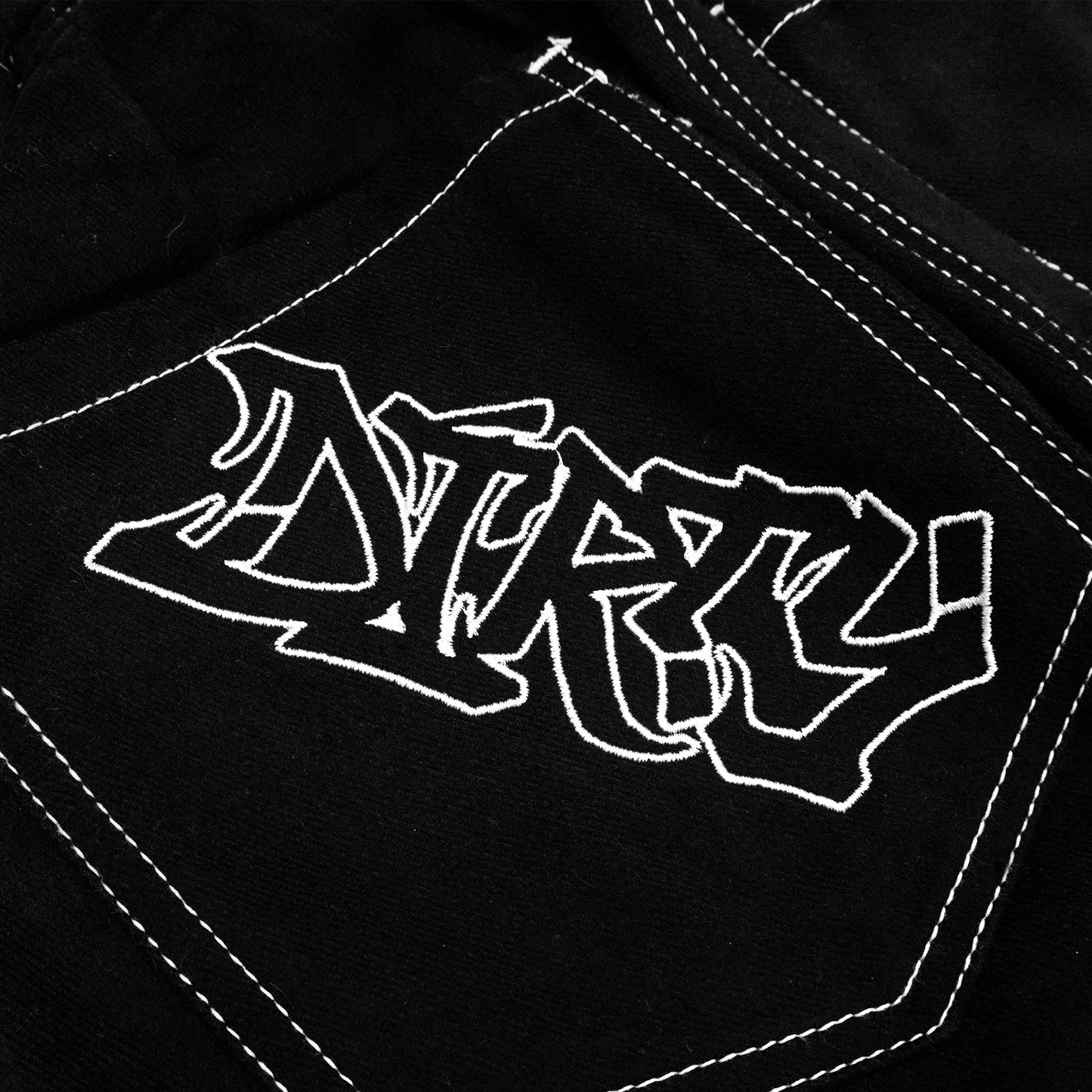 DIRTYBUSINESS MALTO BAGGY PANTS RAFEL DENIM BLACK