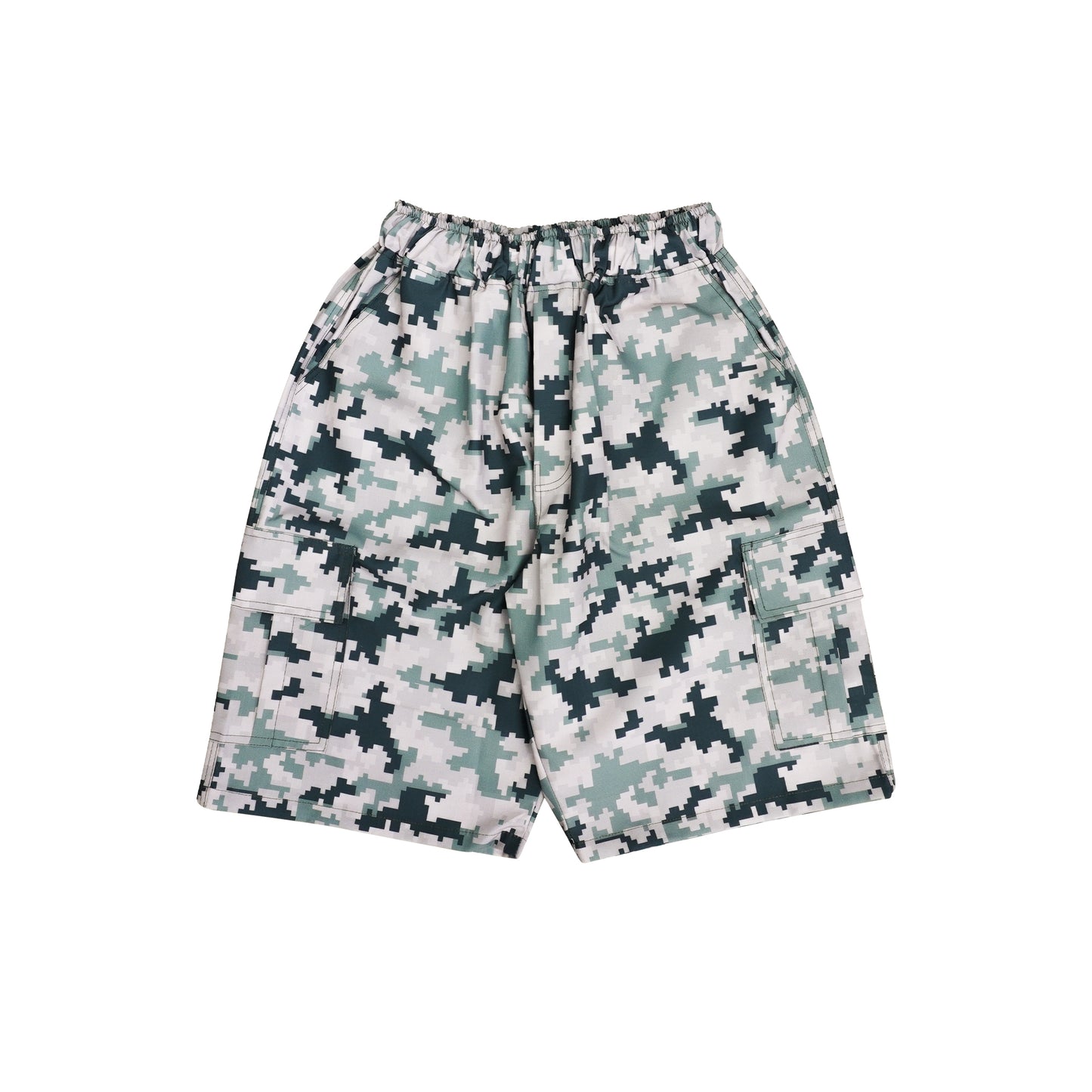 DIRTYBUSINESS VELOUR CAMO PIXEL JORTS