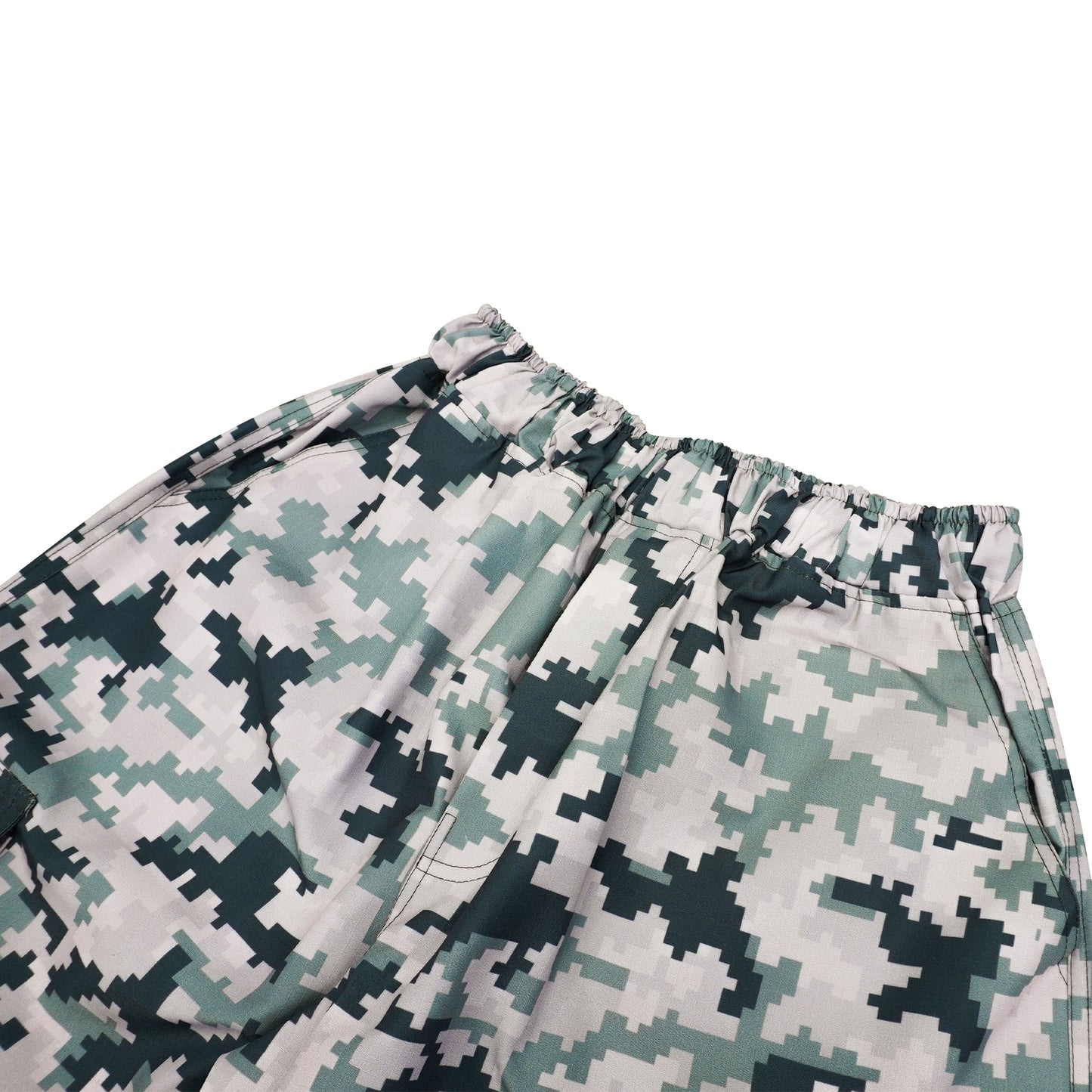DIRTYBUSINESS VELOUR CAMO PIXEL JORTS