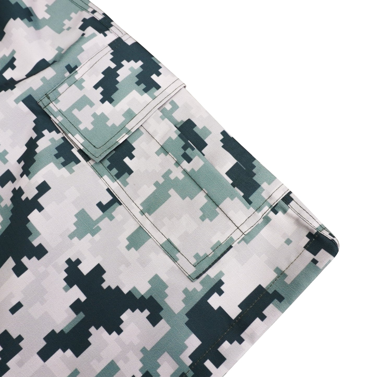 DIRTYBUSINESS VELOUR CAMO PIXEL JORTS