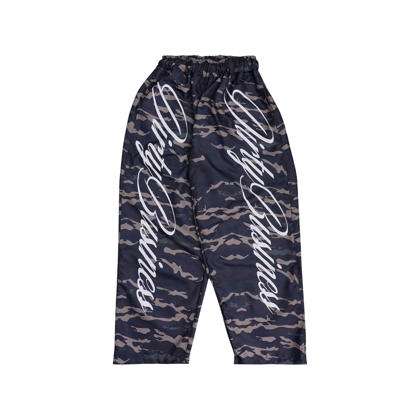 DIRTYBUSINESS SHYNE ARMY CAMO BAGGY PANTS
