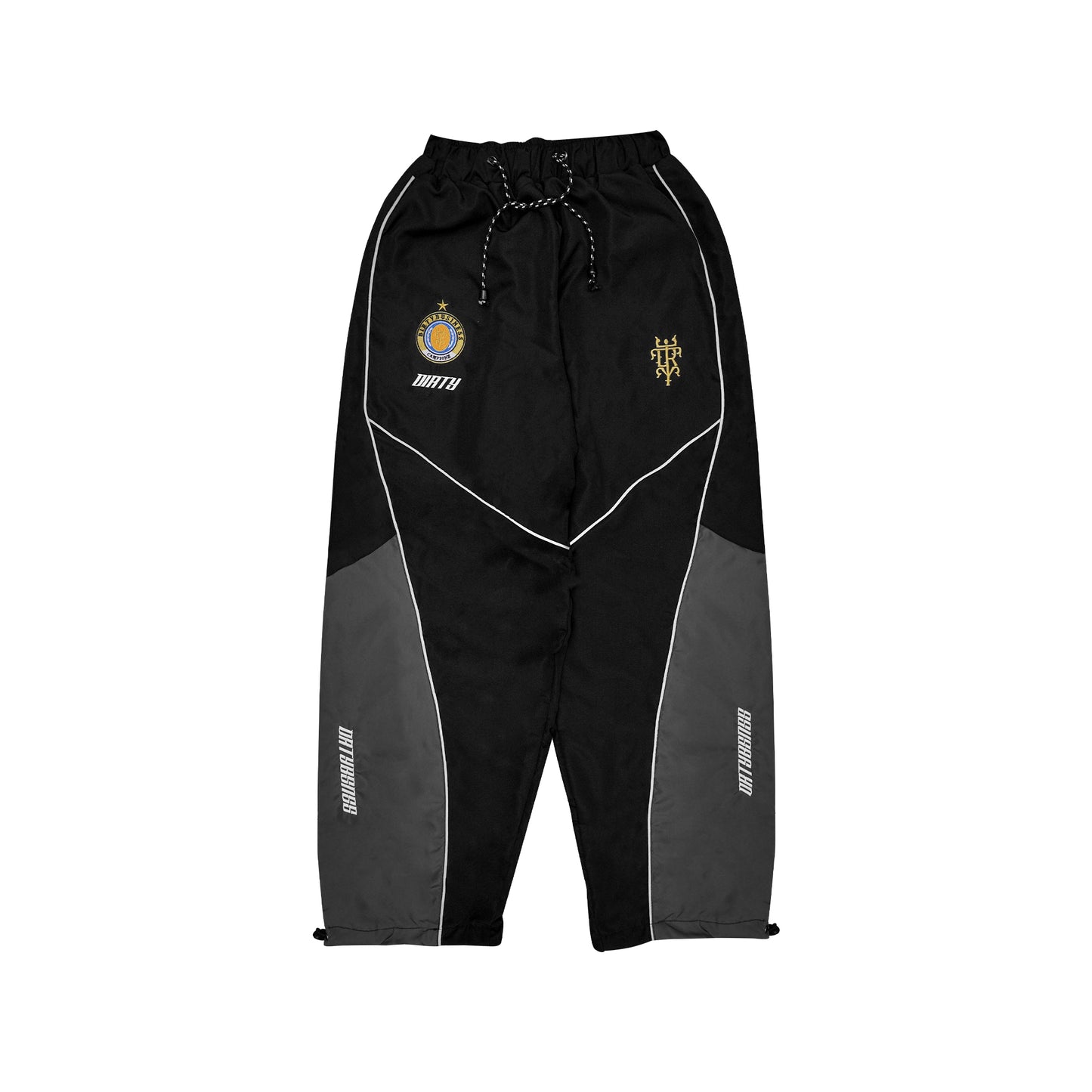 DIRTYBUSINESS ONESET JOLLY BLACK TRACKSUIT TRACKPANTS