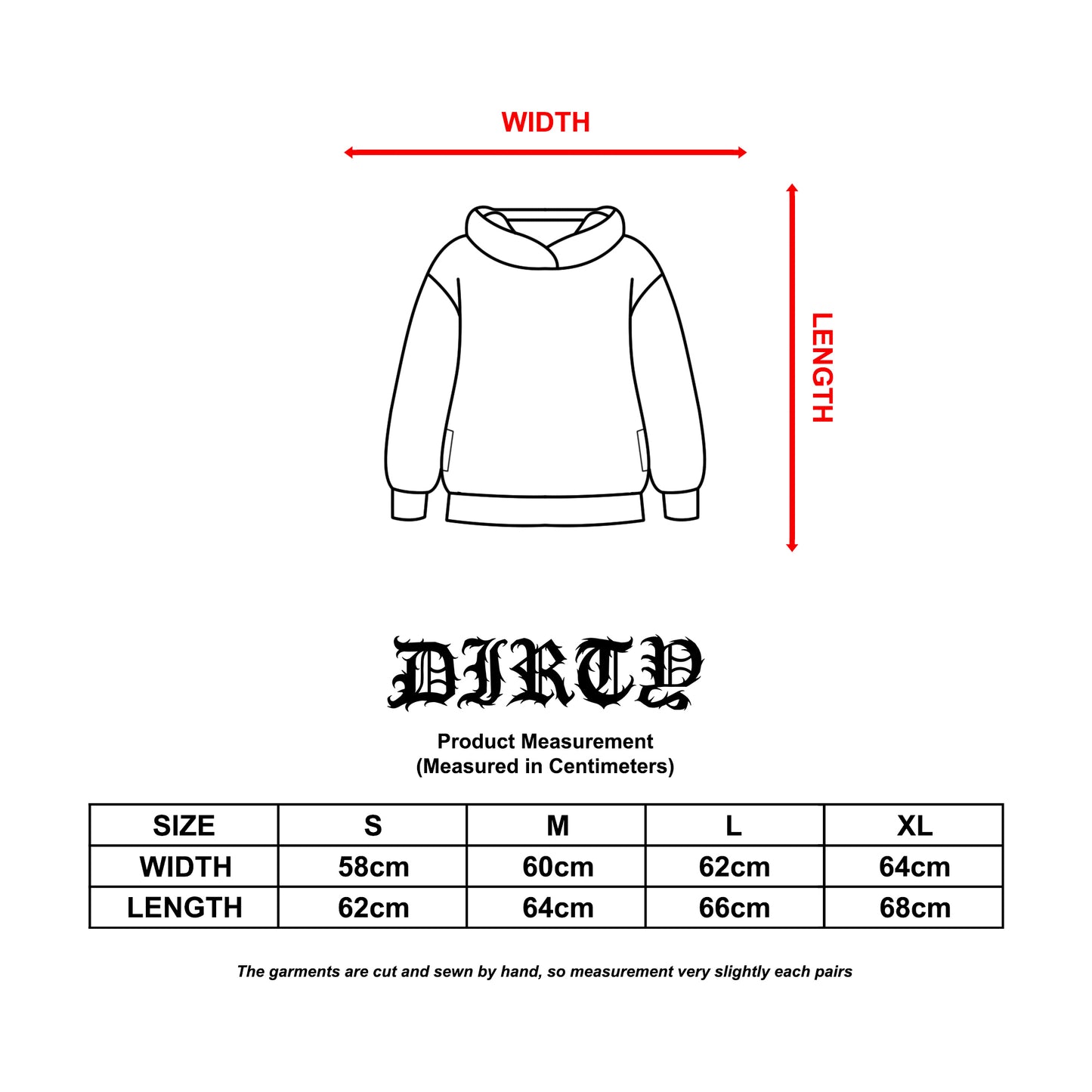 DIRTYBUSINESS NERO HEAVYWEIGHT HOODIE