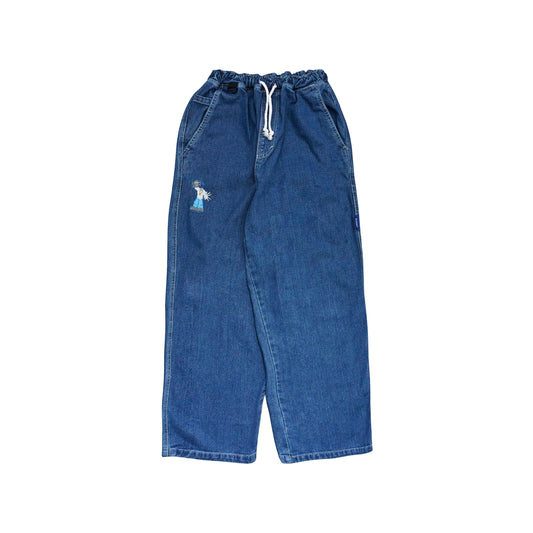 DIRTYBUSINESS NAZE BAGGY PANTS BIO WASHED DENIM