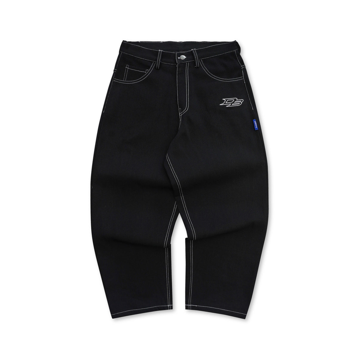 DIRTYBUSINESS DECAY BAGGY PANTS RAW DENIM