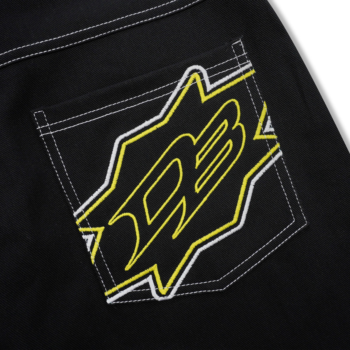 DIRTYBUSINESS DECAY BAGGY PANTS RAW DENIM