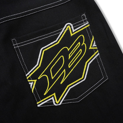 DIRTYBUSINESS DECAY BAGGY PANTS RAW DENIM