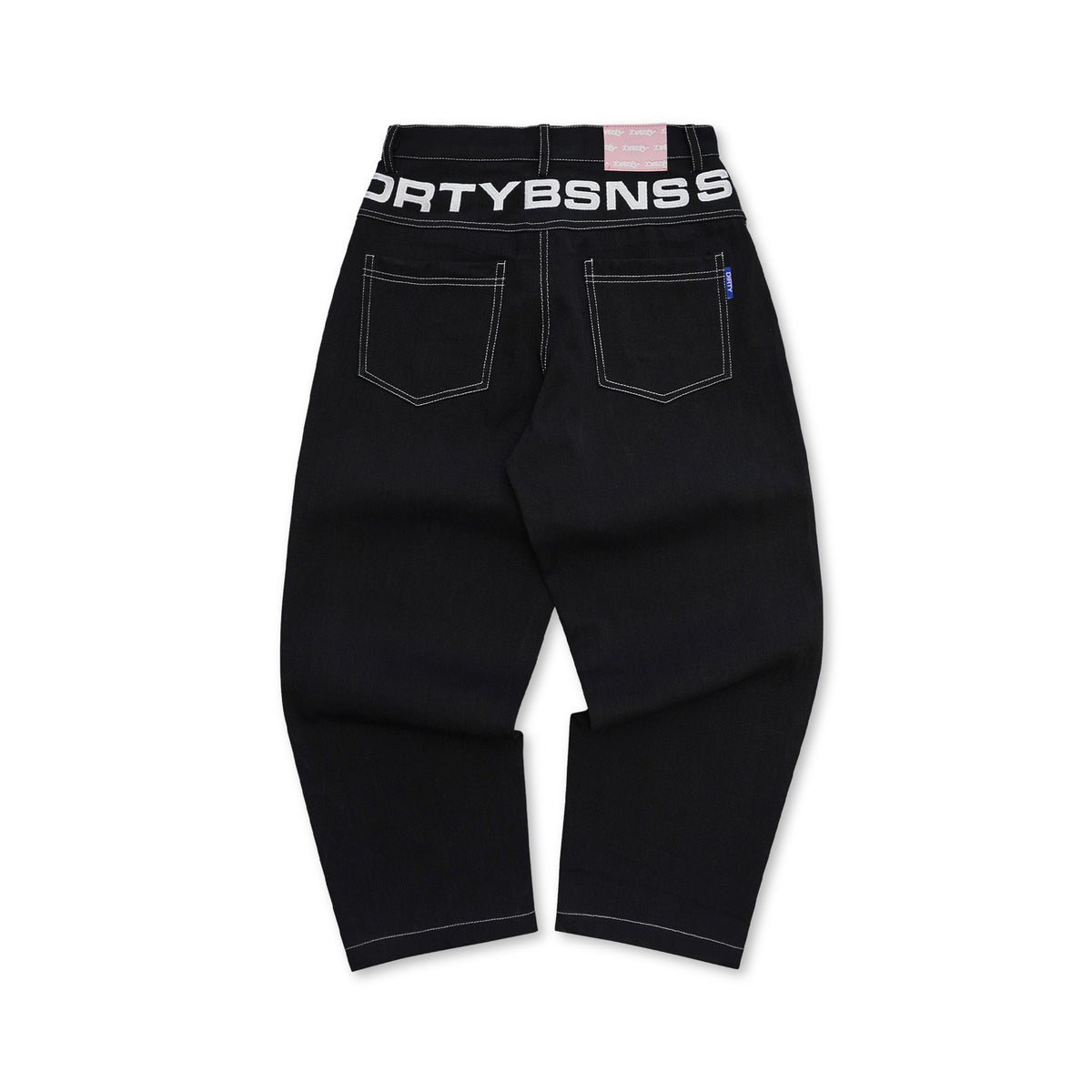 DIRTYBUSINESS CYCLES BAGGY PANTS RAW DENIM