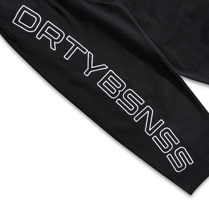 DIRTYBUSINESS KRENA BAGGY SWEETPANTS BLACK