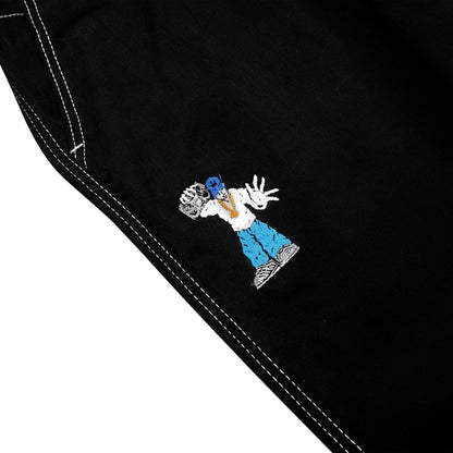 DIRTYBUSINESS MALTO BAGGY PANTS RAFEL DENIM BLACK