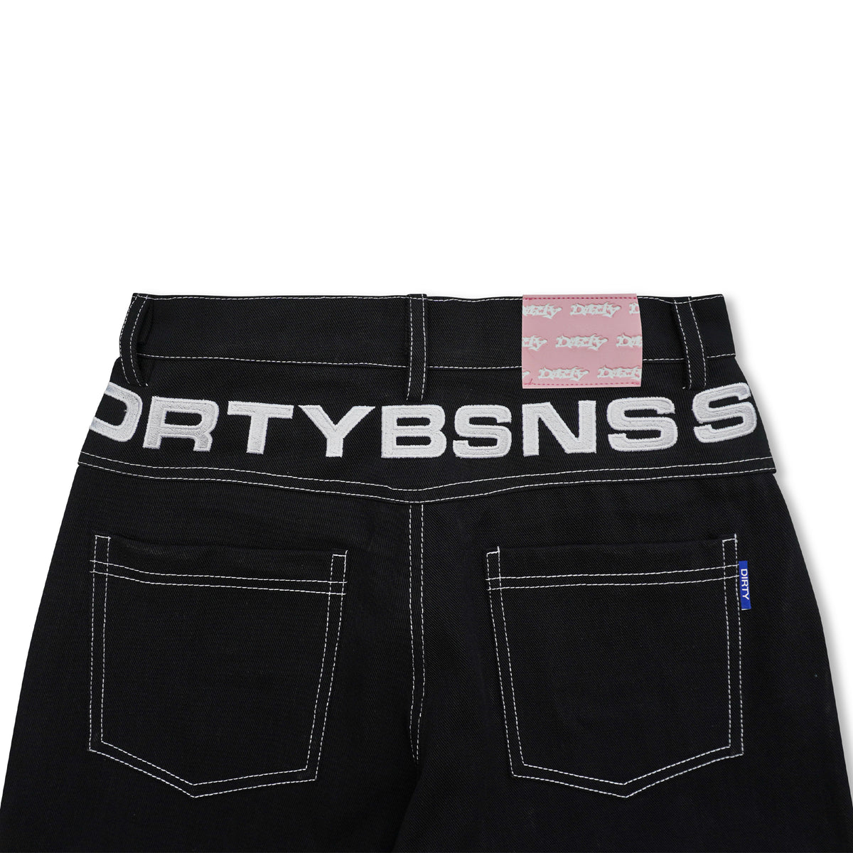 DIRTYBUSINESS CYCLES BAGGY PANTS RAW DENIM