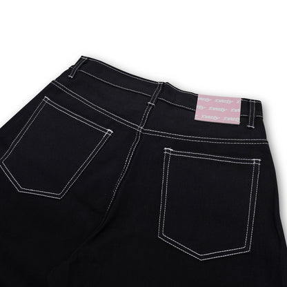 DIRTYBUSINESS CROW BAGGY PANTS RAW DENIM