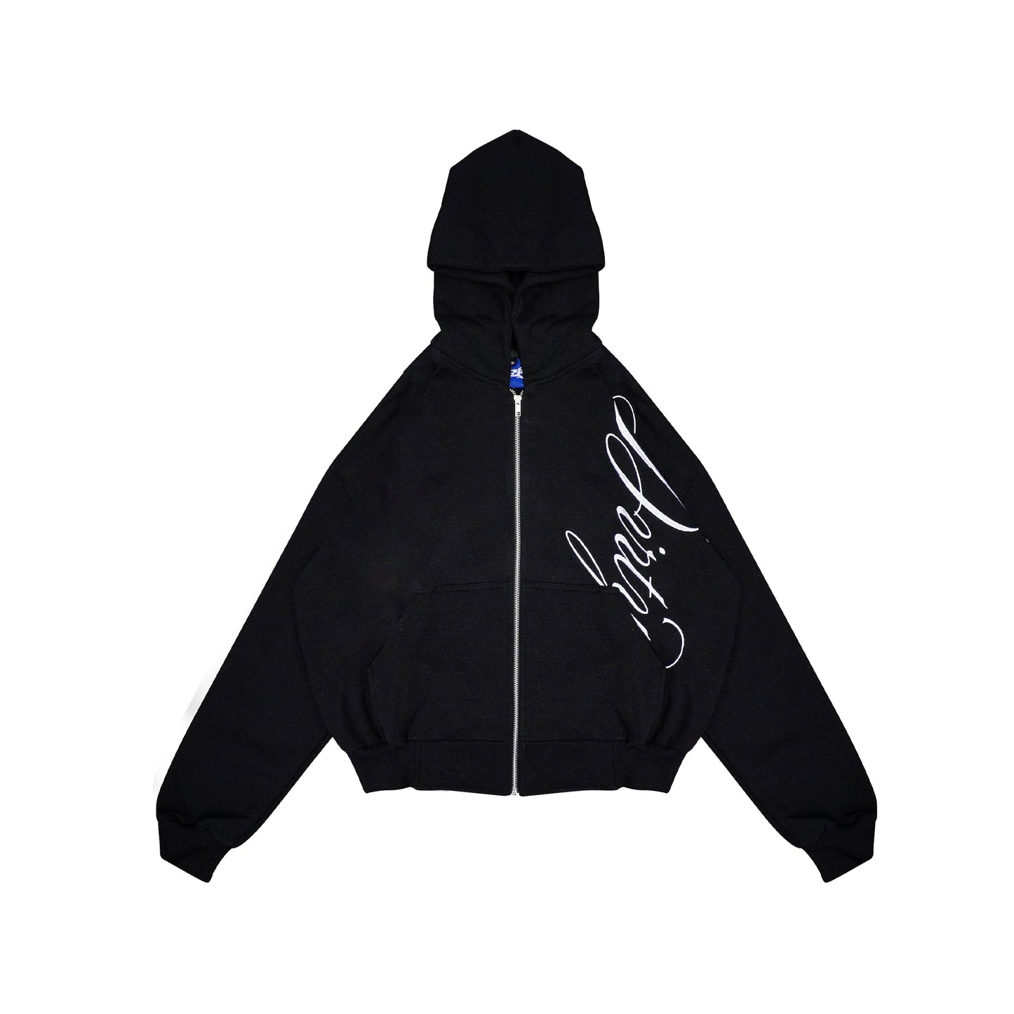 DIRTYBUSINESS ONESET ALLEN JORTS ZIPPER JACKET BLACK