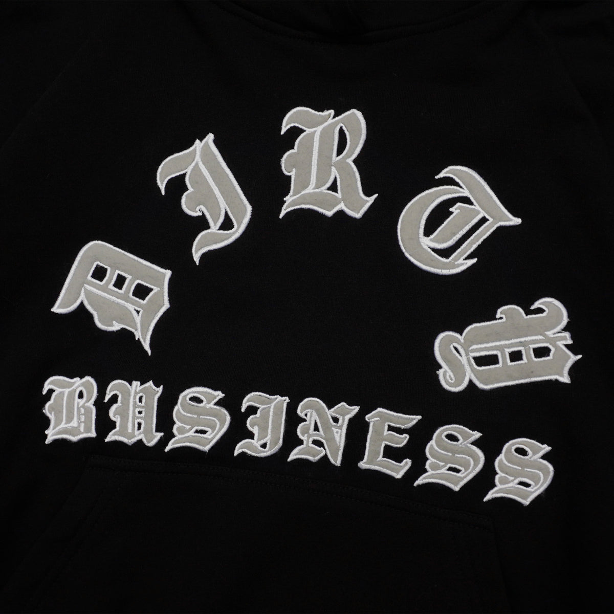 DIRTYBUSINESS CLARENCE HOODIE BLACK