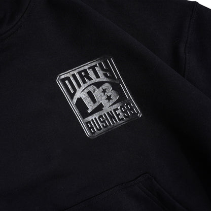 DIRTYBUSINESS STEEL HOODIE BOXY BLACK