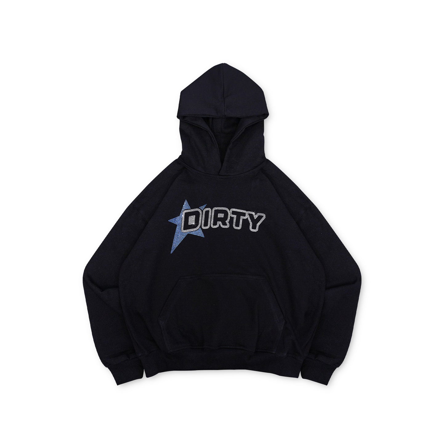 DIRTYBUSINESS HOODIE RHINESTONE STAR