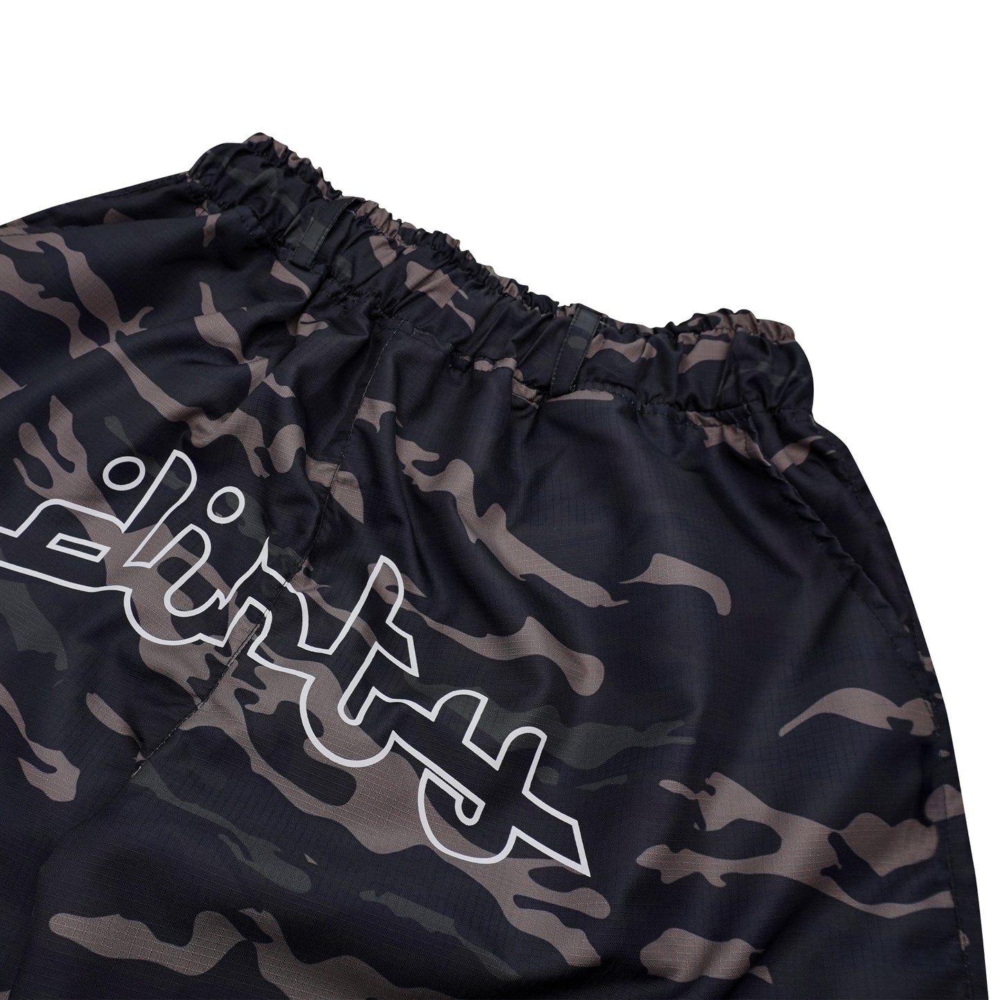 DIRTYBUSINESS FLOW ARMY CAMO JORTS