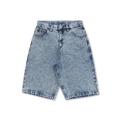 DIRTYBUSINESS SMOKE JORTS PANTS BLUEWASH DENIM