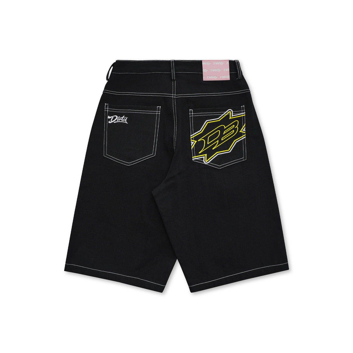 DIRTYBUSINESS DECAY JORTS PANTS RAW DENIM