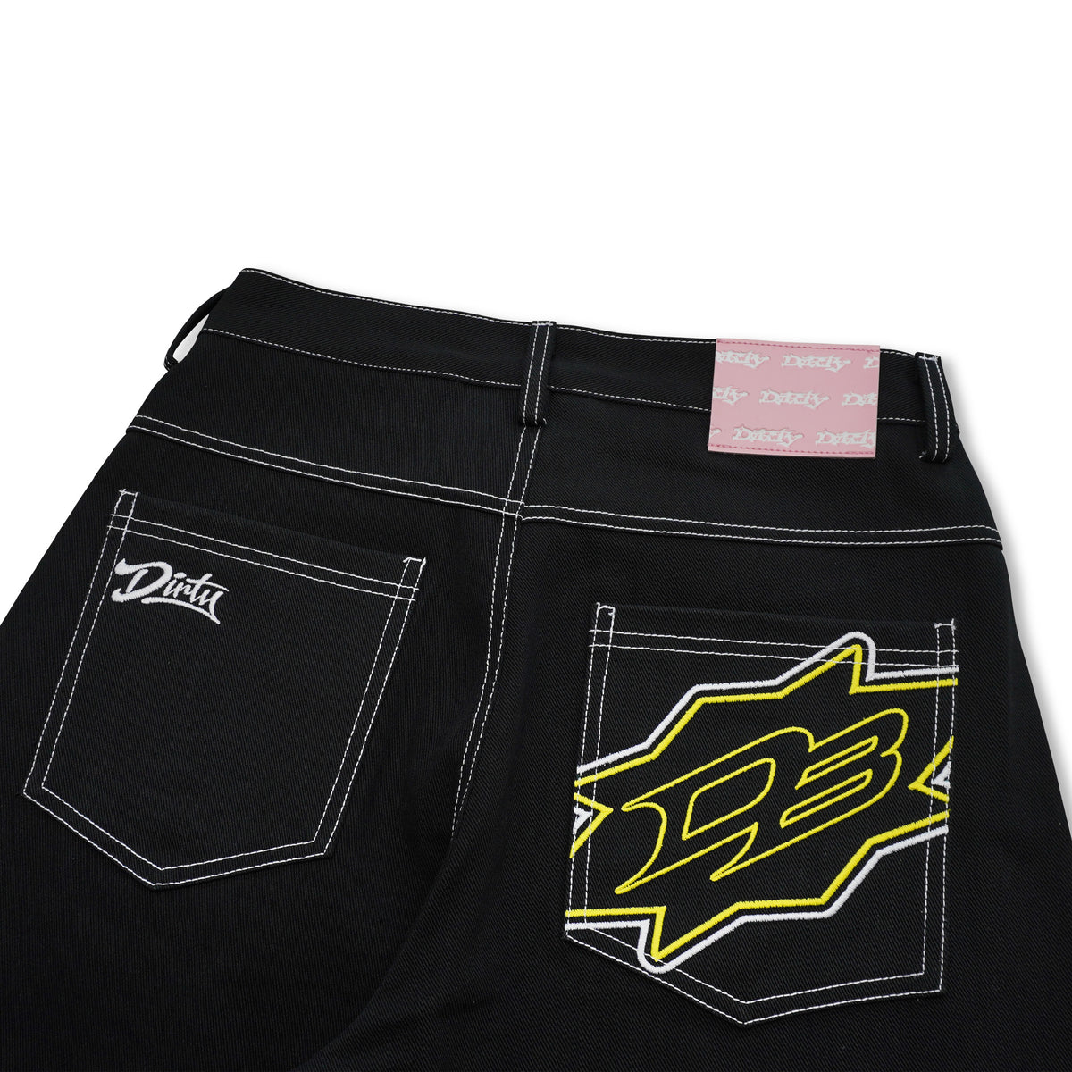 DIRTYBUSINESS DECAY JORTS PANTS RAW DENIM
