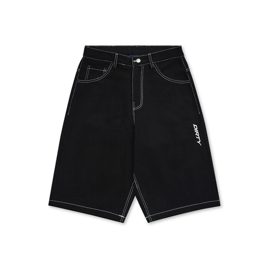 DIRTYBUSINESS CYCLES JORTS PANTS RAW DENIM