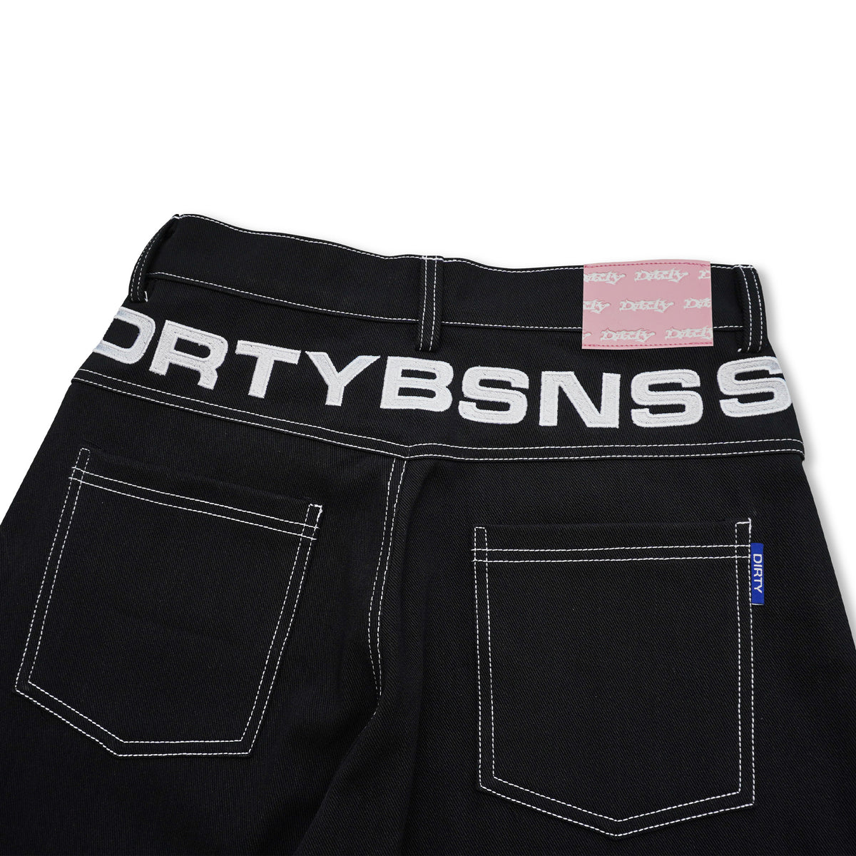 DIRTYBUSINESS CYCLES JORTS PANTS RAW DENIM