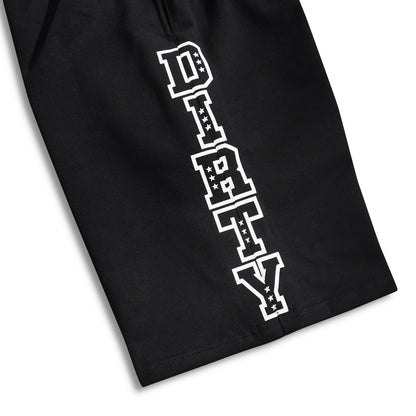 DIRTYBUSINESS SERGINOV JORTS PANTS BLACK