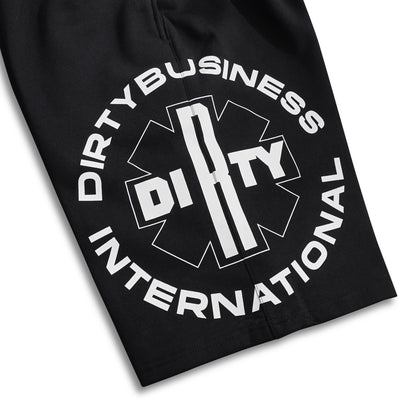 DIRTYBUSINESS VOLODI JORTS PANTS BLACK