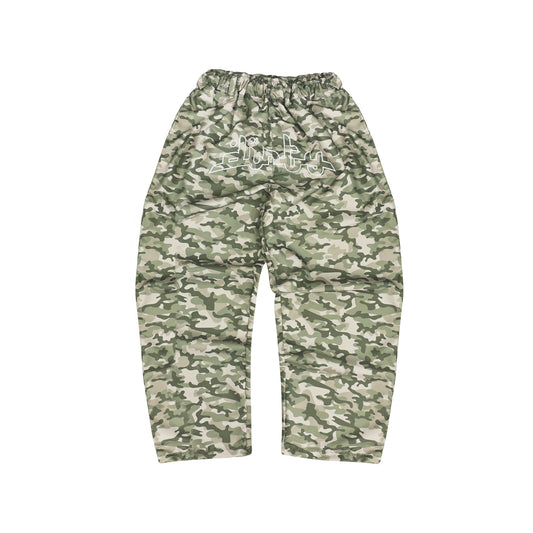 DIRTYBUSINESS ONESET OSAMA CAMO LONGSLEEVE BAGGY PANTS