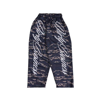 DIRTYBUSINESS SHYNE ARMY CAMO BAGGY PANTS