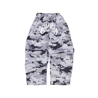 DIRTYBUSINESS ONESET DIZZY CAMO BOMBER BAGGY PANTS