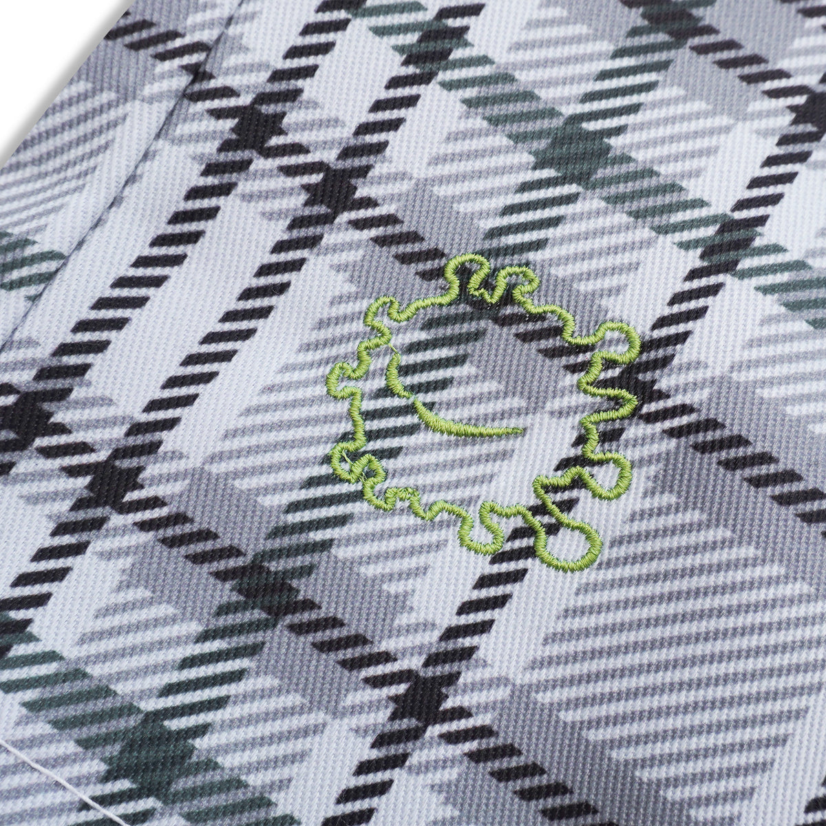 DIRTYBUSINESS NUKE PLAID SHORT PANTS WHITE