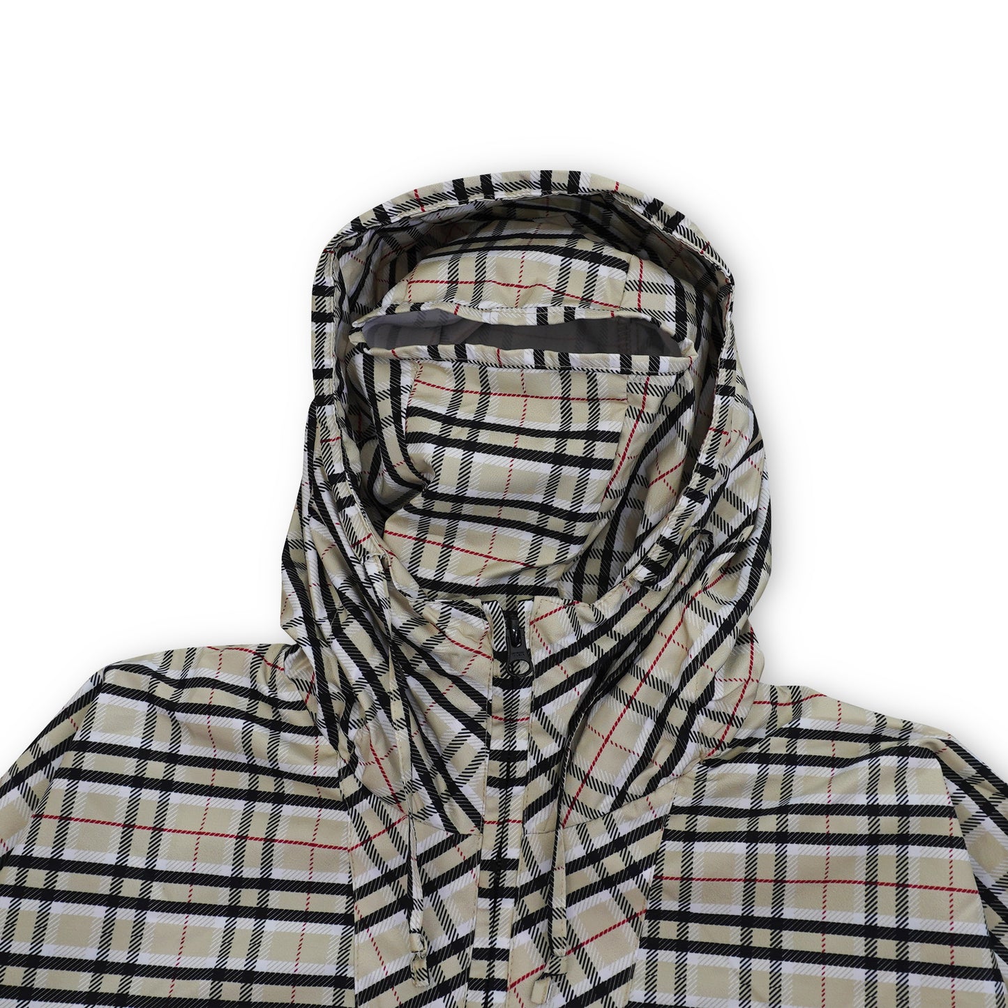 DIRTYBUSINESS JACKSON BALACLAVA WATERPROOF TRACKSUIT BLACK & PLAID