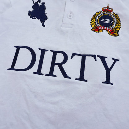 DIRTYBUSINESS BARELLA POLO WHITE