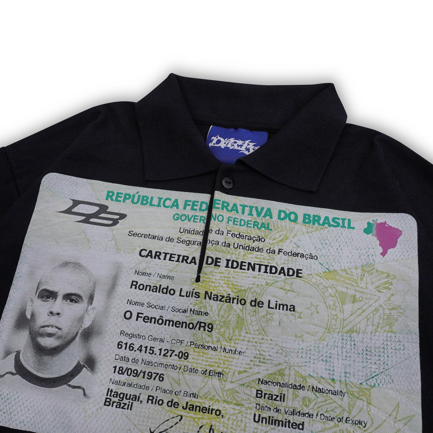 DIRTYBUSINESS NAZARIO POLO BLACK