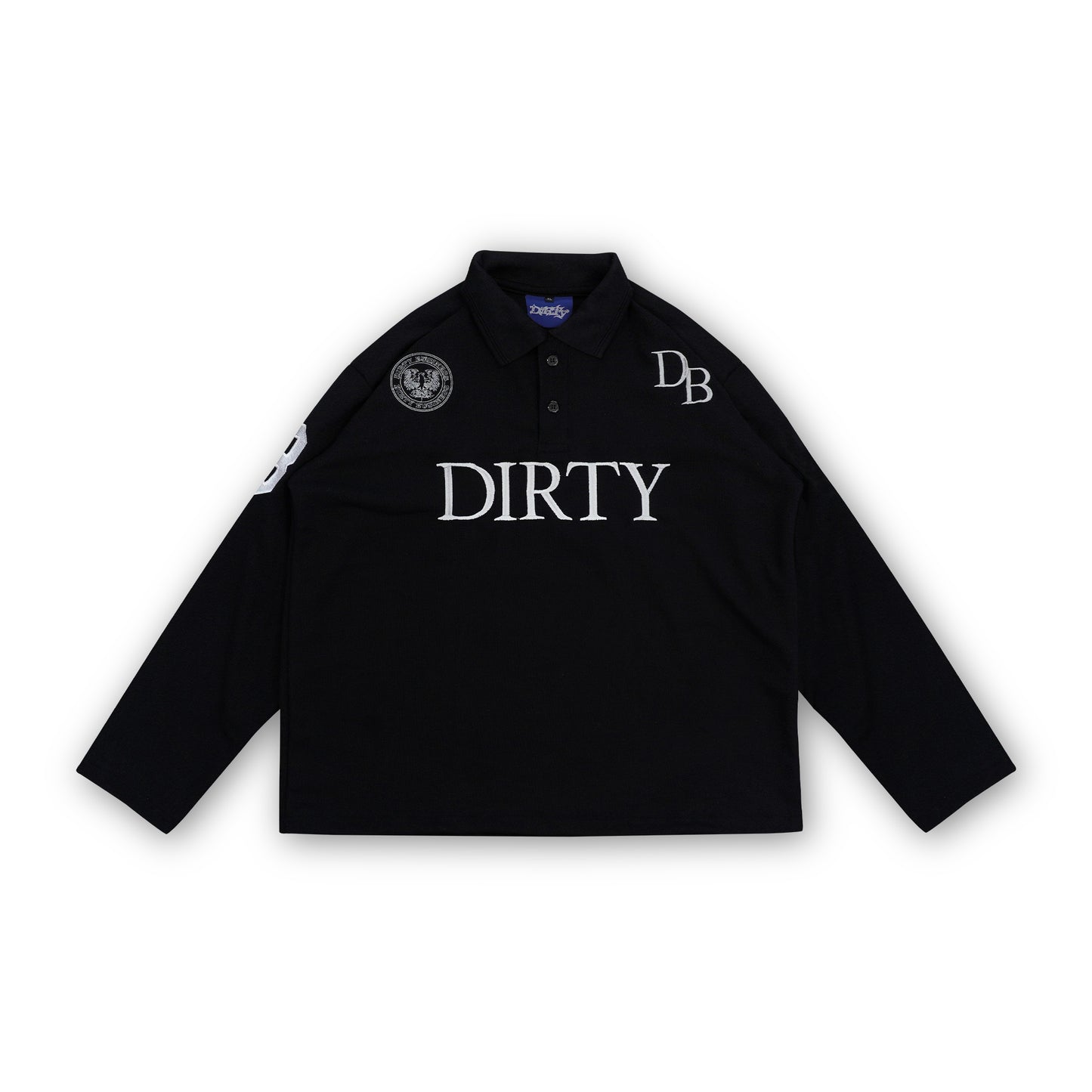 DIRTYBUSINESS HANSEN POLO BLACK
