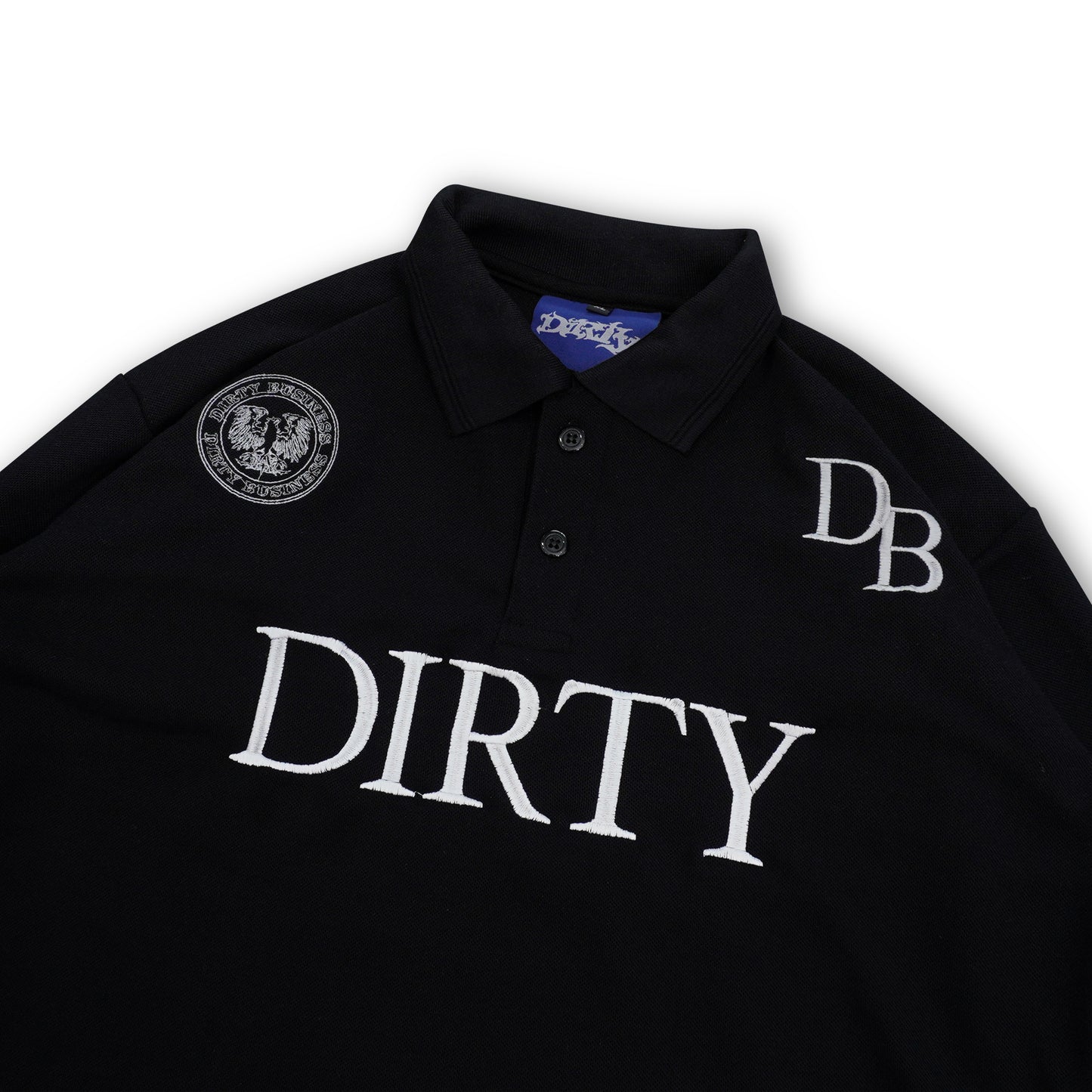 DIRTYBUSINESS HANSEN POLO BLACK