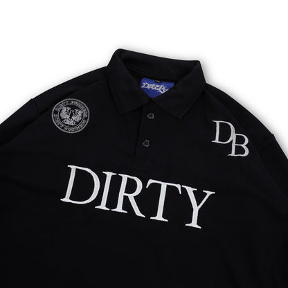 DIRTYBUSINESS HANSEN POLO BLACK