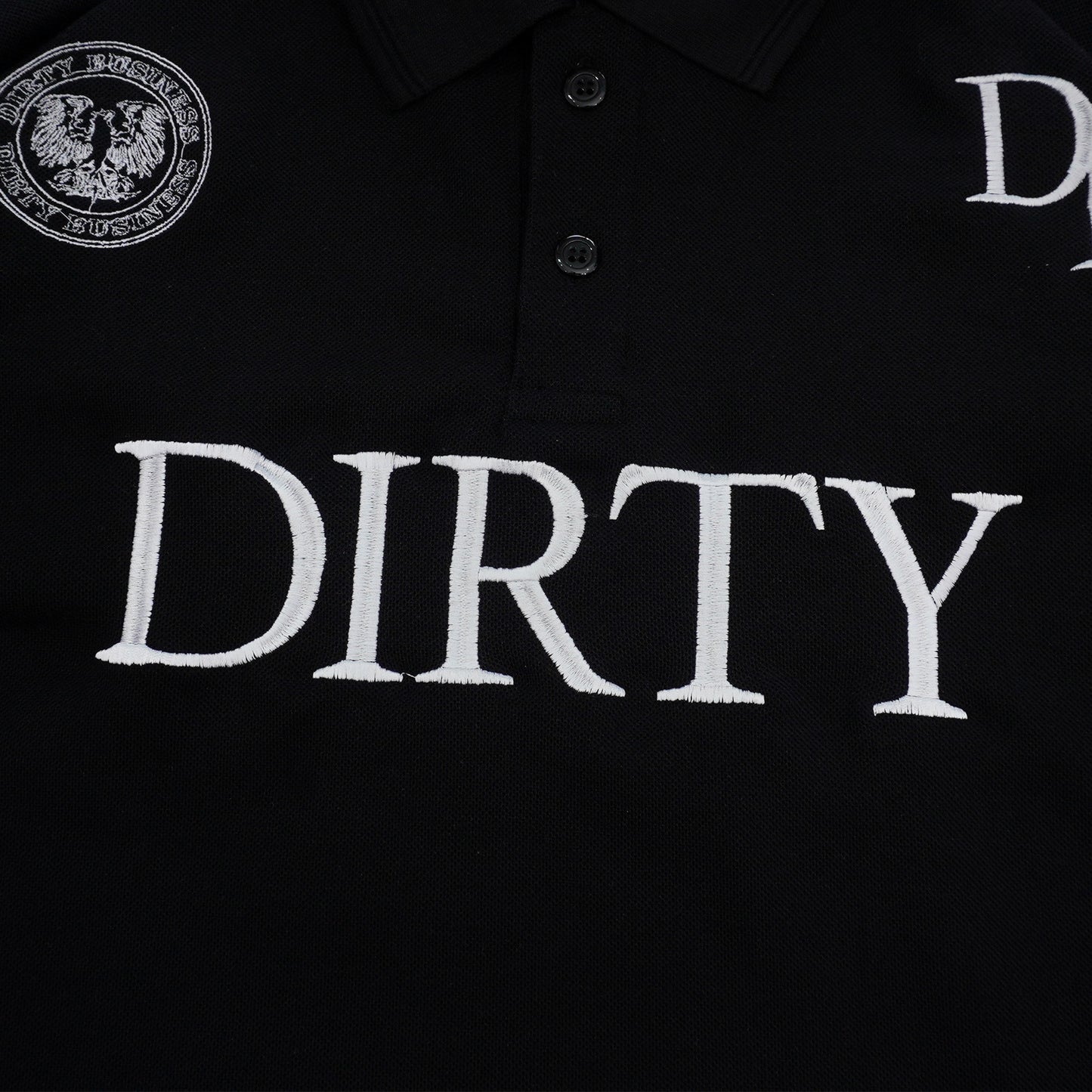 DIRTYBUSINESS HANSEN POLO BLACK