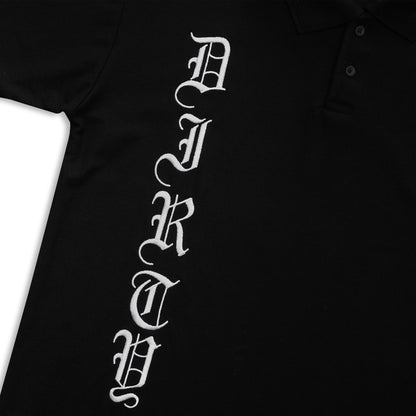 DIRTYBUSINESS BRANDON POLO BLACK