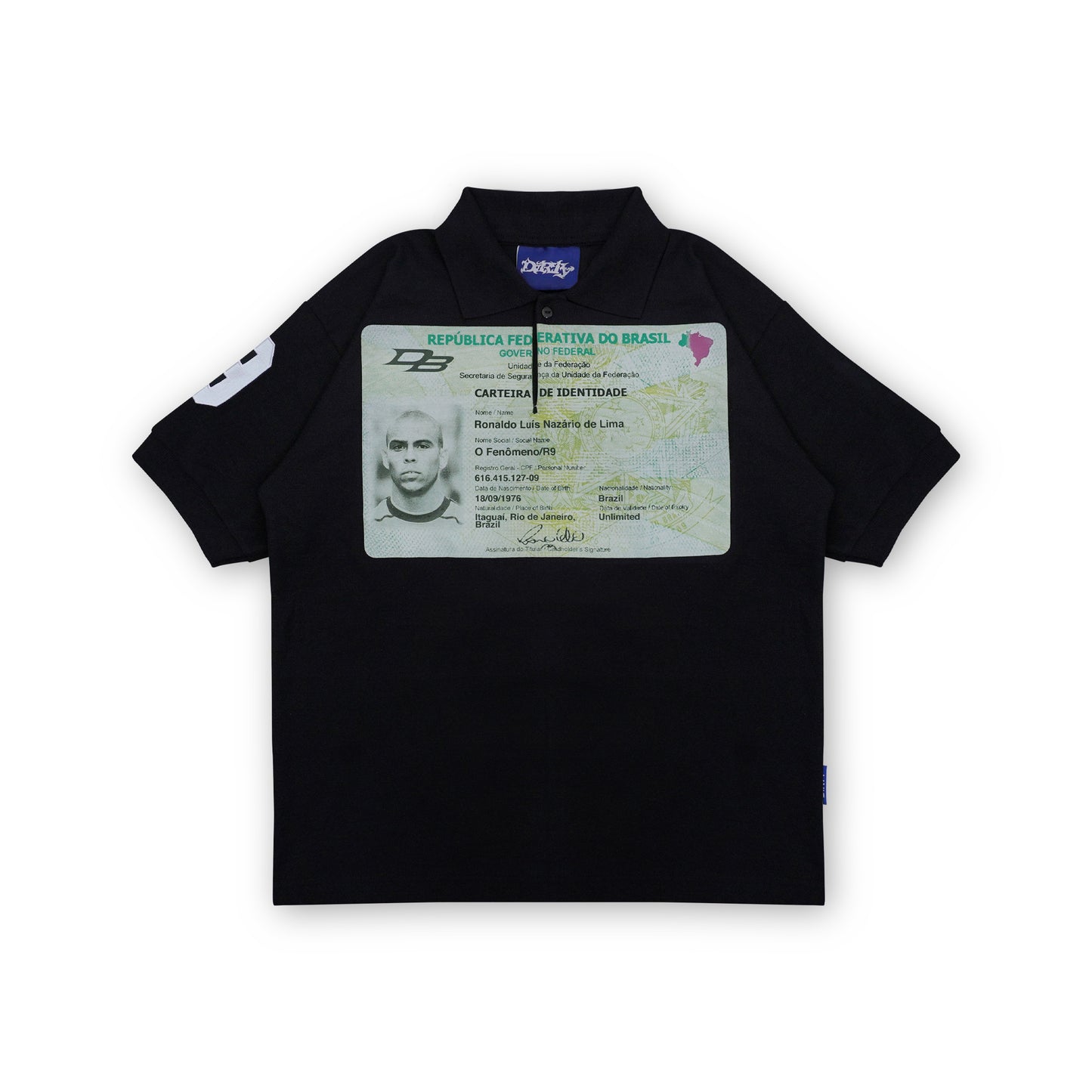 DIRTYBUSINESS NAZARIO POLO BLACK