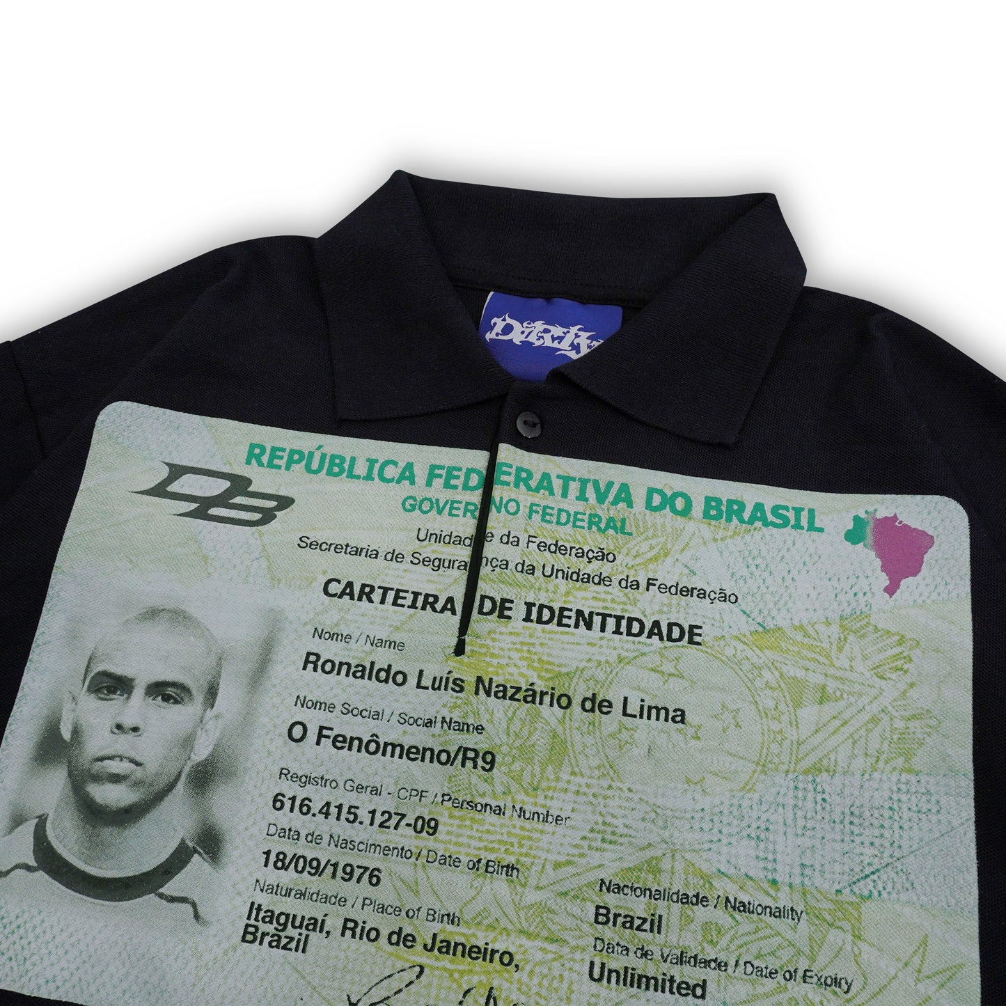 DIRTYBUSINESS NAZARIO POLO BLACK