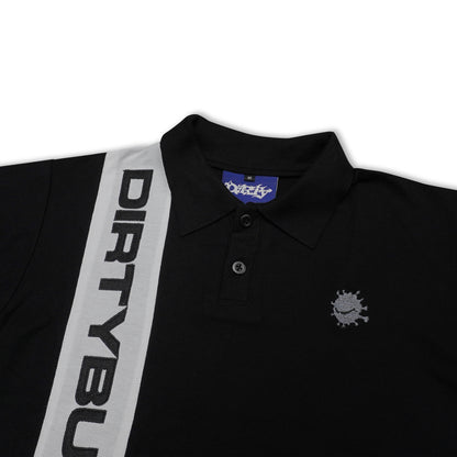 DIRTYBUSINESS TRION POLO BLACK