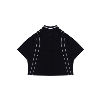 DIRTYBUSINESS POLO PATO STRIPE BLACK