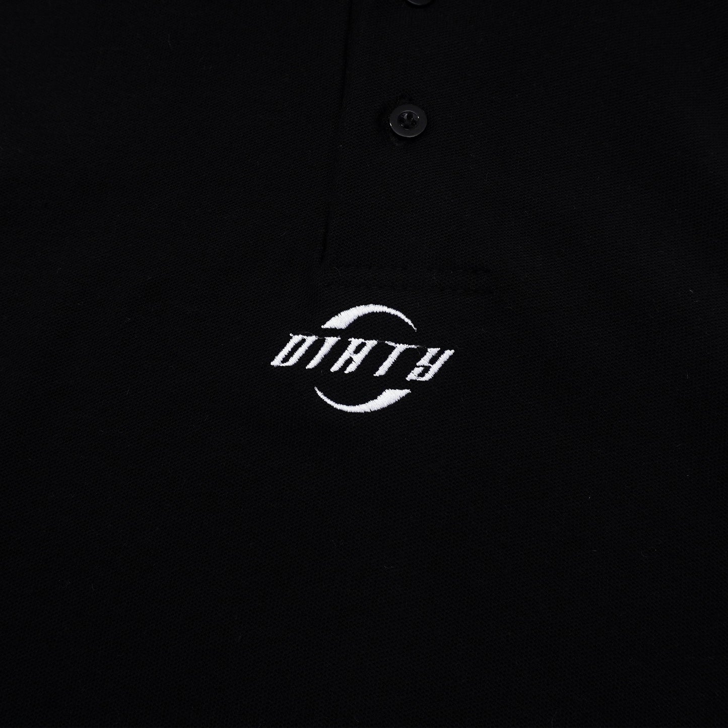 DIRTYBUSINESS POLO PATO STRIPE BLACK