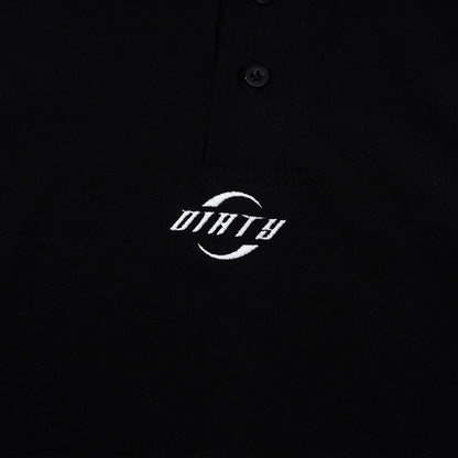 DIRTYBUSINESS POLO PATO STRIPE BLACK