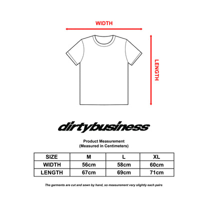DIRTYBUSINESS PAUL TSHIRT BLACK