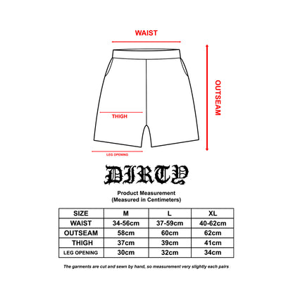 DIRTYBUSINESS MOON DOUBLE WAIST PANTS