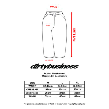 DIRTYBUSINESS BEATRICE ONESET HOODIE BAGGY PANTS BLACK