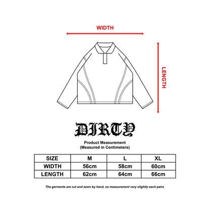 DIRTYBUSINESS POLO FELIX WHITE